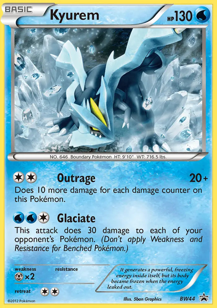 Kyurem BW44 BW Black Star Promos Pokesingles