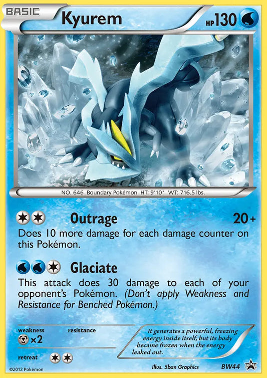 Kyurem BW44 BW Black Star Promos Pokesingles