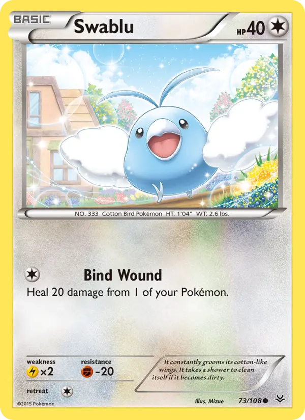 Swablu 73 Roaring Skies Pokesingles