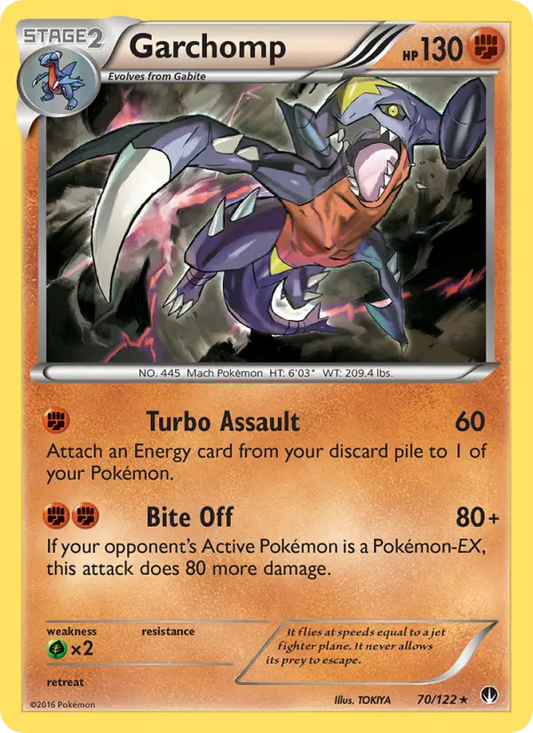 Garchomp 70 BREAKpoint Pokesingles