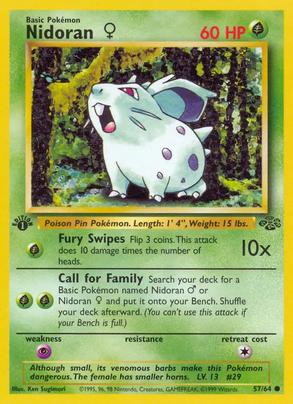 Nidoran♀ 57 Jungle Pokesingles