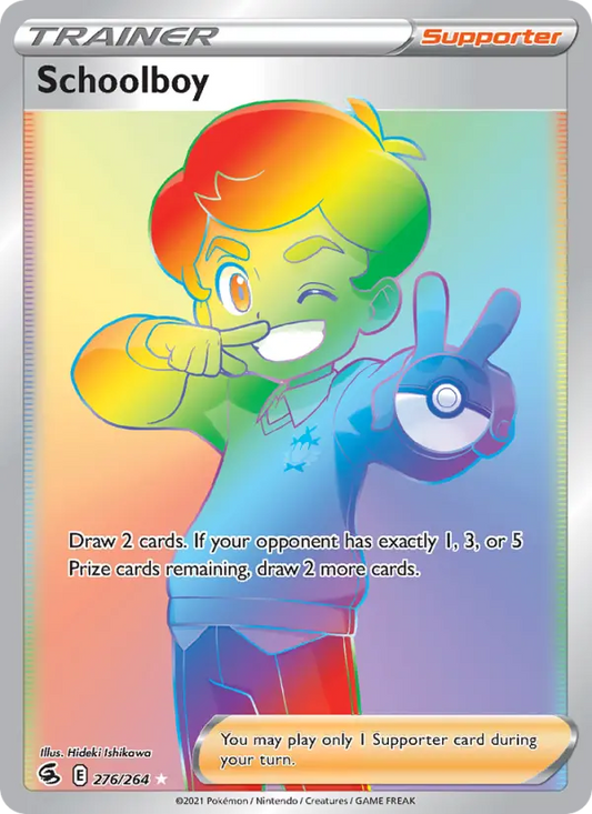 Schoolboy 276 Fusion Strike Pokesingles
