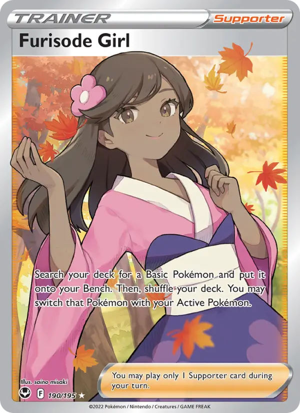 Furisode Girl 190 Silver Tempest Pokesingles