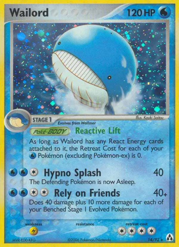 Wailord 14 Legend Maker Pokesingles