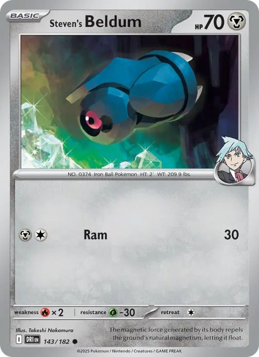 Steven's Beldum 143 Destined Rivals Pokesingles