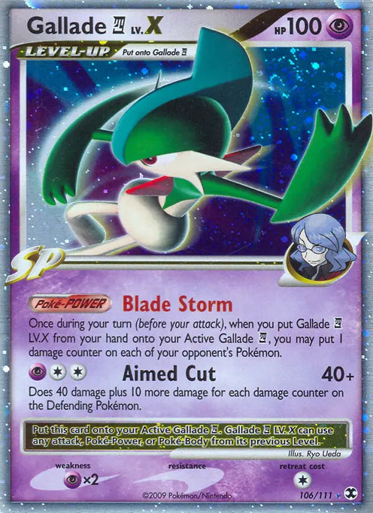 Gallade 4 106 Rising Rivals Pokesingles