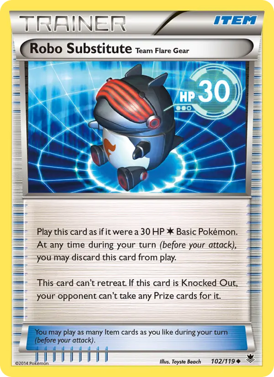 Robo Substitute Team Flare Gear 102 Phantom Forces Pokesingles