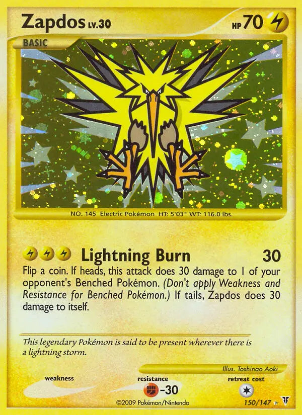 Zapdos 150 Supreme Victors Pokesingles