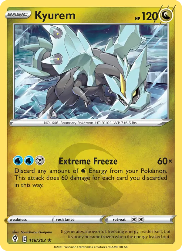 Kyurem 116 Evolving Skies Pokesingles