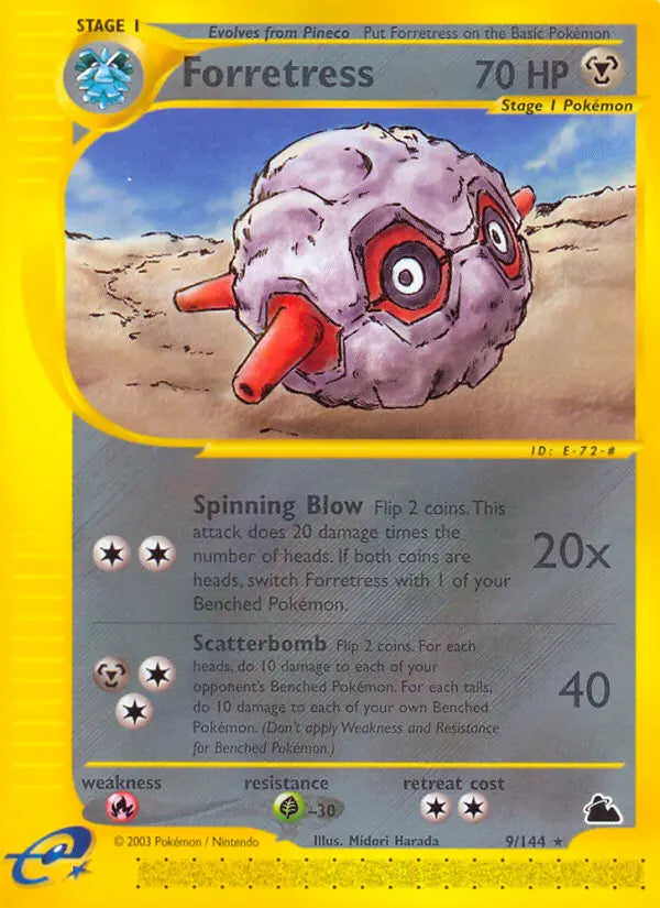 Forretress 9 Skyridge Pokesingles