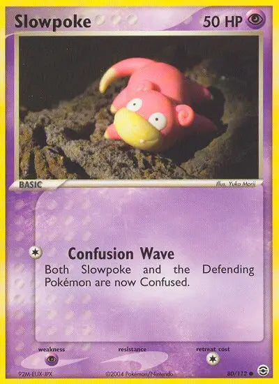 Slowpoke 80 FireRed & LeafGreen Pokesingles