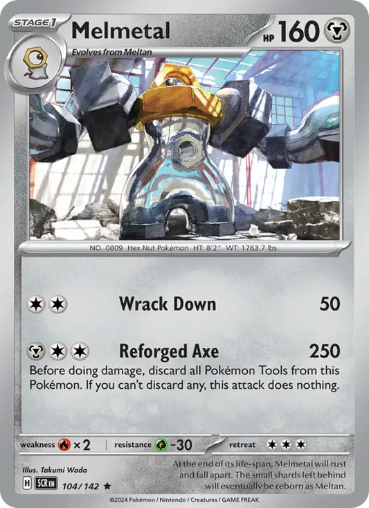 Melmetal 104 Stellar Crown Pokesingles