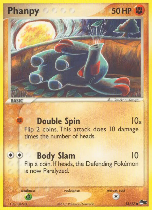 Phanpy 15 POP Series 2 Pokesingles