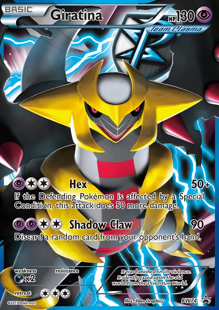 Giratina BW74 BW Black Star Promos Pokesingles