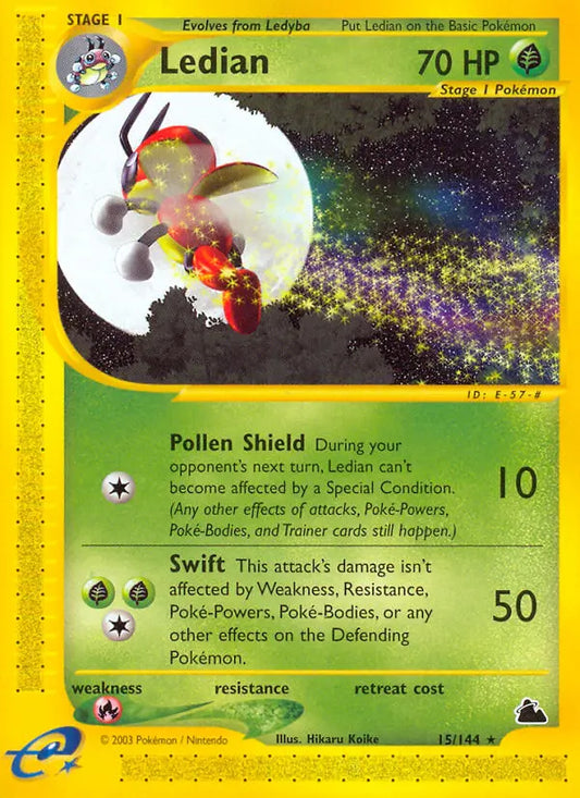 Ledian 15 Skyridge Pokesingles