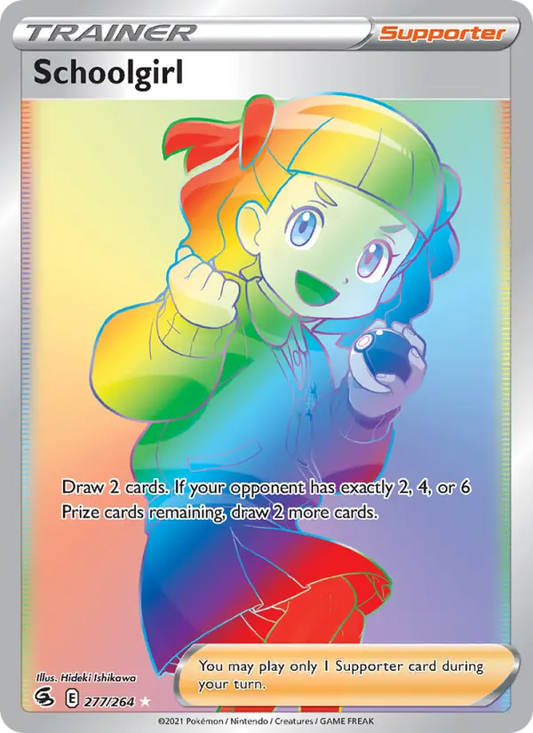 Schoolgirl 277 Fusion Strike Pokesingles