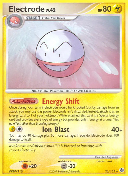 Electrode 26 Secret Wonders Pokesingles