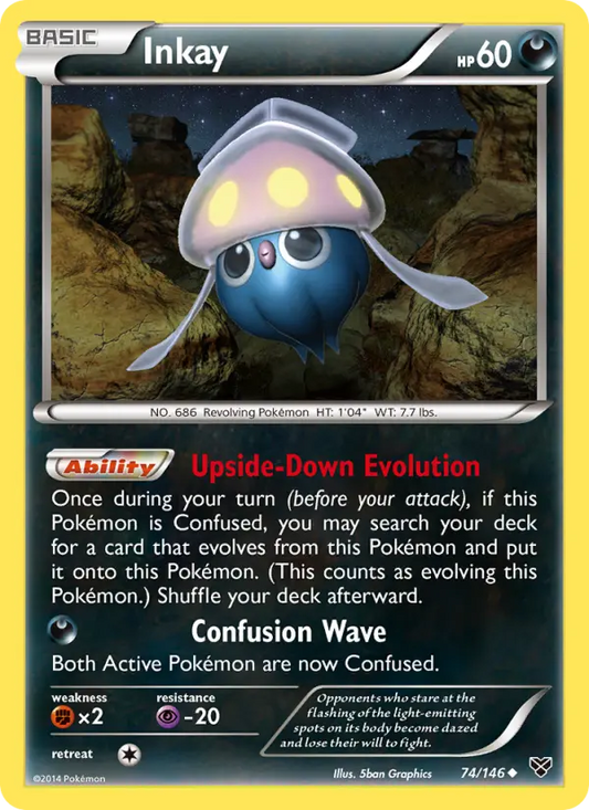Inkay 74 XY Pokesingles
