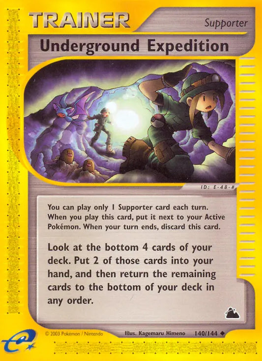 Underground Expedition 140 Skyridge Pokesingles