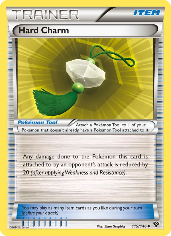 Hard Charm 119 XY Pokesingles