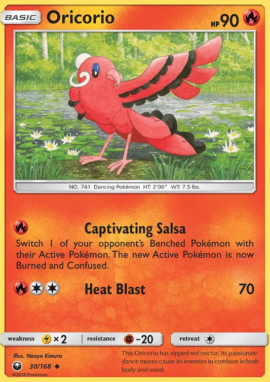 Oricorio 30 Celestial Storm Pokesingles