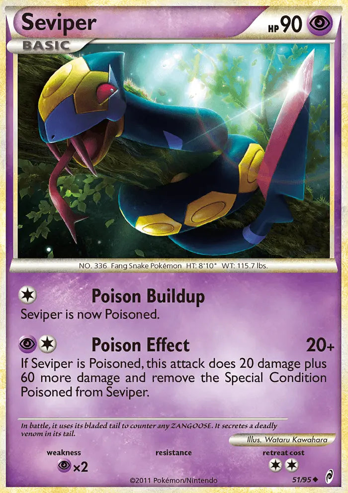 Seviper 51 Call of Legends Pokesingles