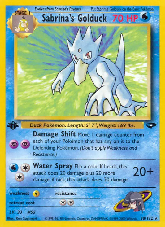 Sabrina's Golduck 30 Gym Challenge Pokesingles