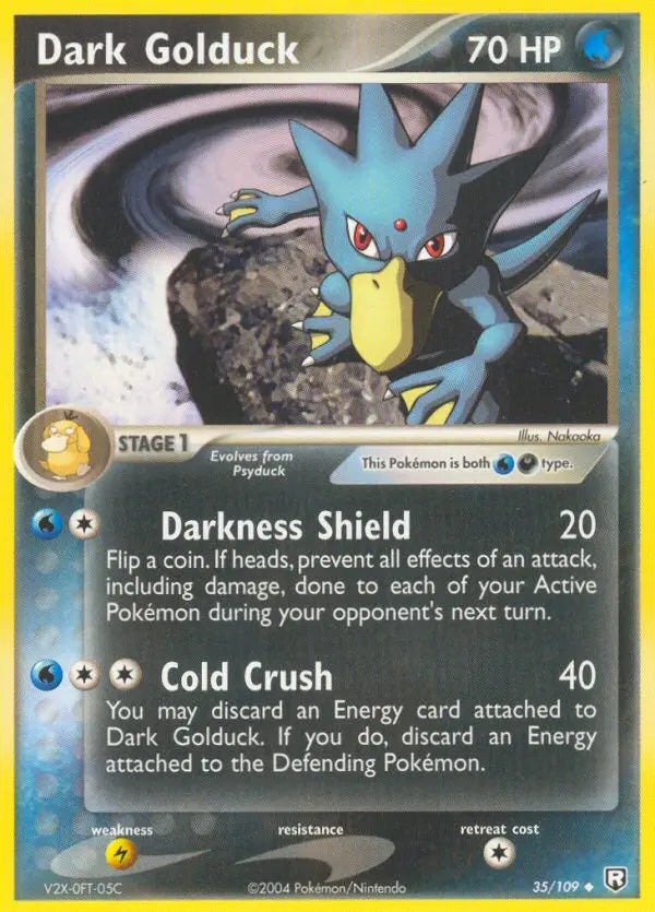 Dark Golduck 35 Team Rocket Returns Pokesingles