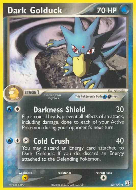 Dark Golduck 35 Team Rocket Returns Pokesingles