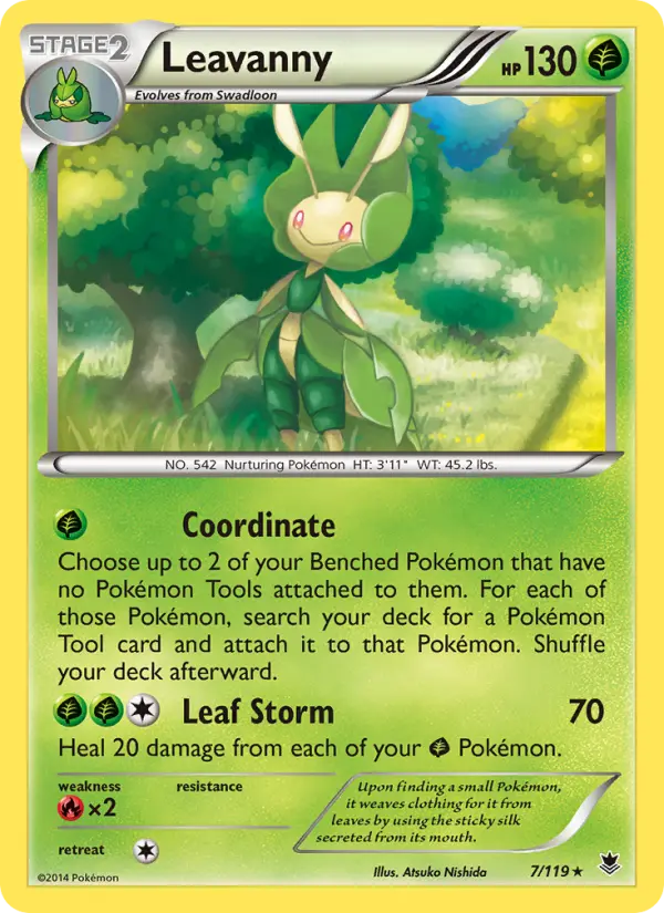 Leavanny 7 Phantom Forces Pokesingles
