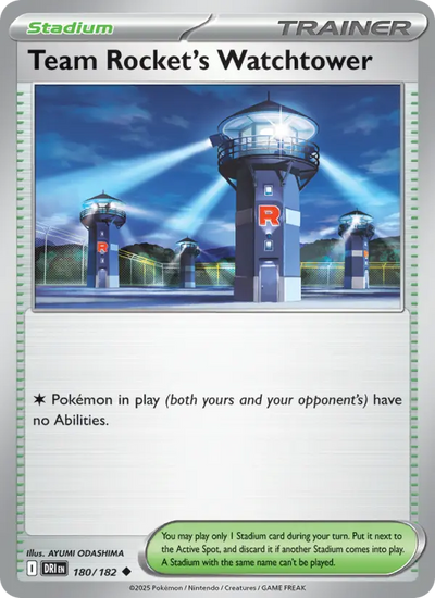 Team Rocket's Watchtower 180 Destined Rivals Pokesingles
