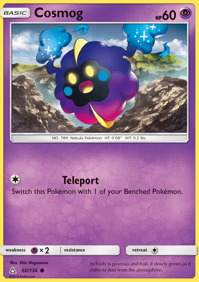 Cosmog 60 Ultra Prism Pokesingles