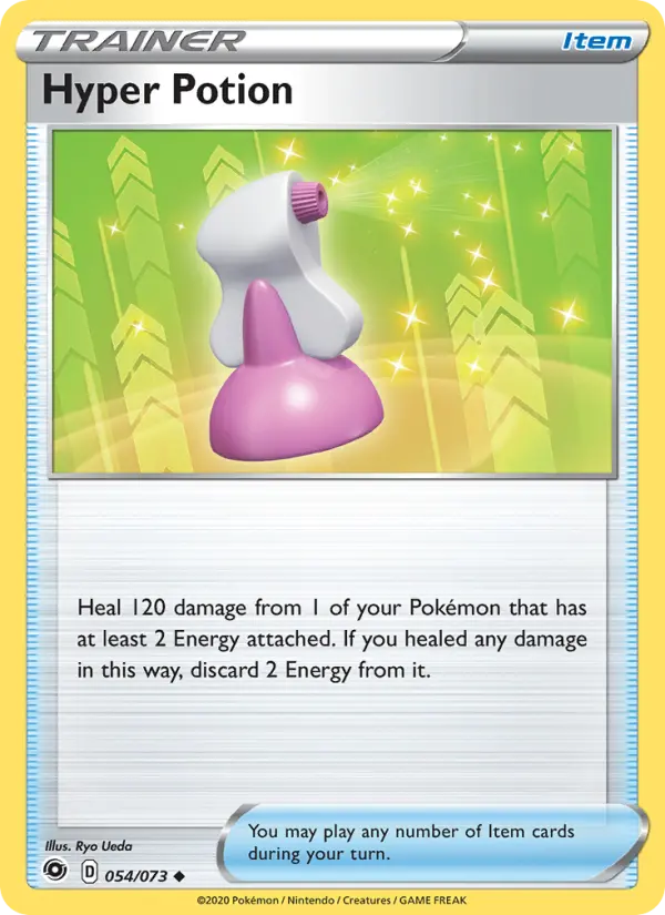 Hyper Potion 54 Champion's Path Pokesingles