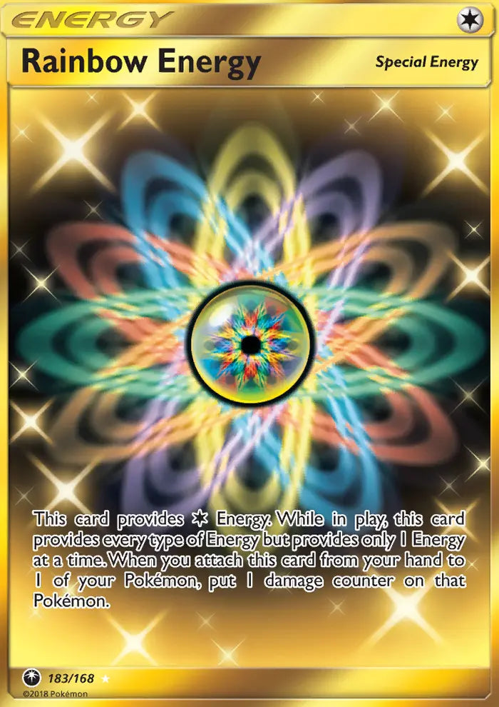 Rainbow Energy 183 Celestial Storm Pokesingles