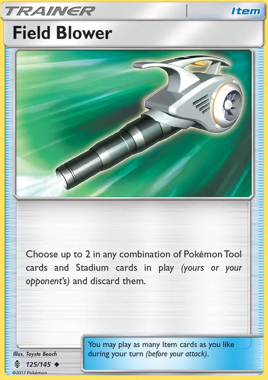 Field Blower 125 Guardians Rising Pokesingles
