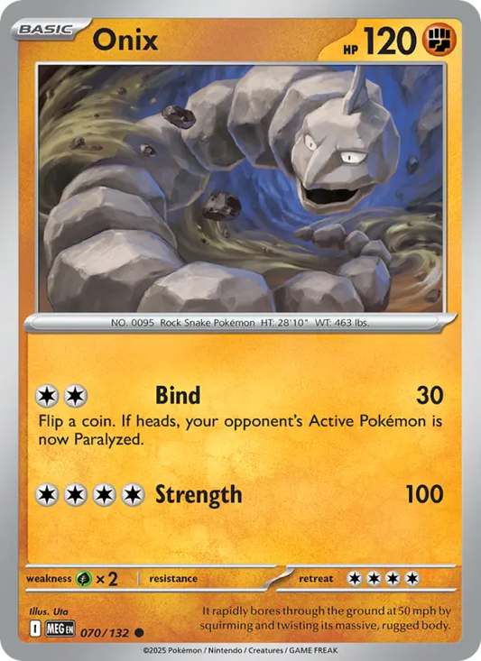 Onix 70 Mega Evolution Pokesingles