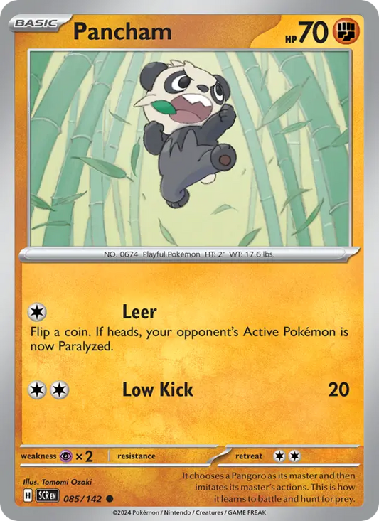 Pancham 85 Stellar Crown Pokesingles