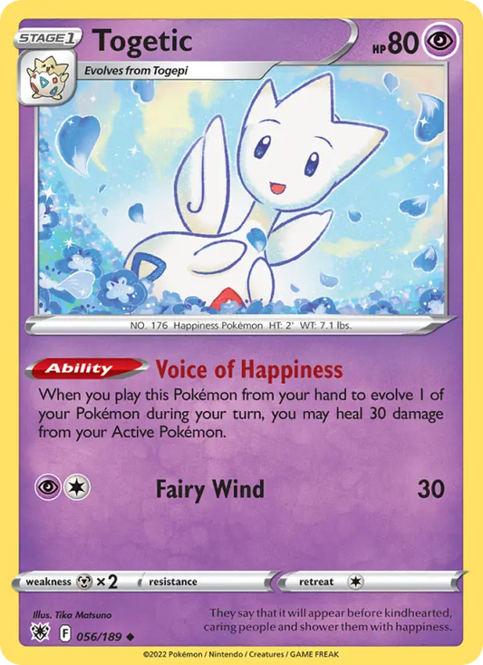 Togetic 56 Astral Radiance Pokesingles
