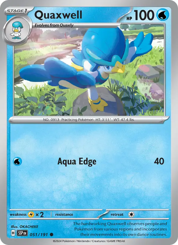 Quaxwell 51 Surging Sparks Pokesingles