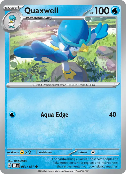Quaxwell 51 Surging Sparks Pokesingles
