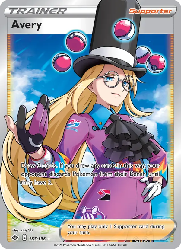 Avery 187 Chilling Reign Pokesingles