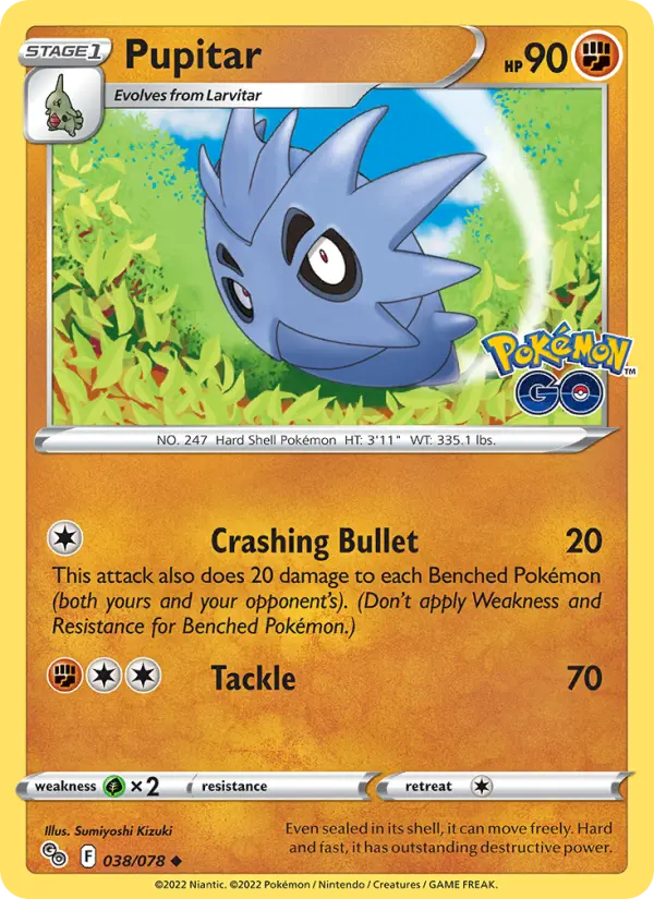 Pupitar 38 Pokémon GO Pokesingles