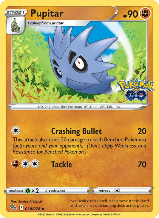 Pupitar 38 Pokémon GO Pokesingles