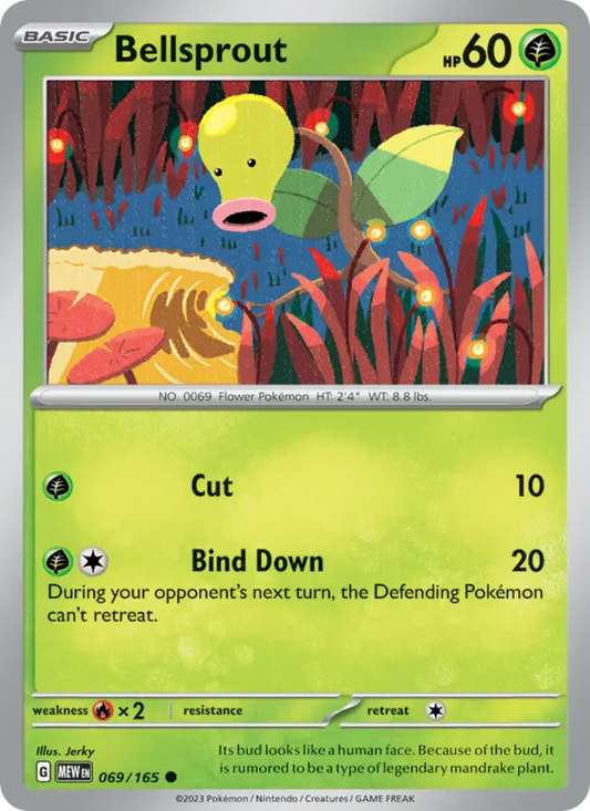 Bellsprout 69 151 Pokesingles