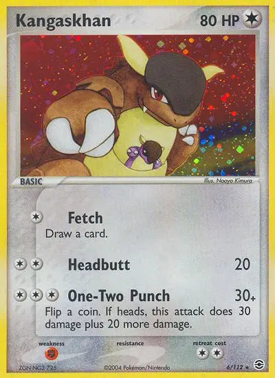 Kangaskhan 6 FireRed & LeafGreen Pokesingles