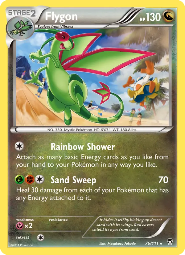 Flygon 76 Furious Fists Pokesingles