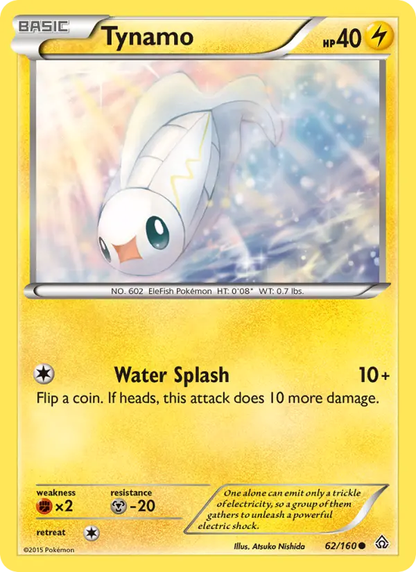 Tynamo 62 Primal Clash Pokesingles