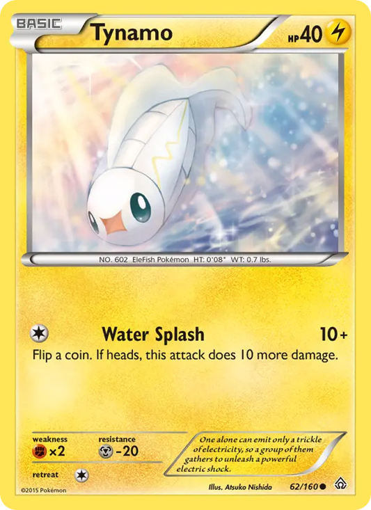 Tynamo 62 Primal Clash Pokesingles