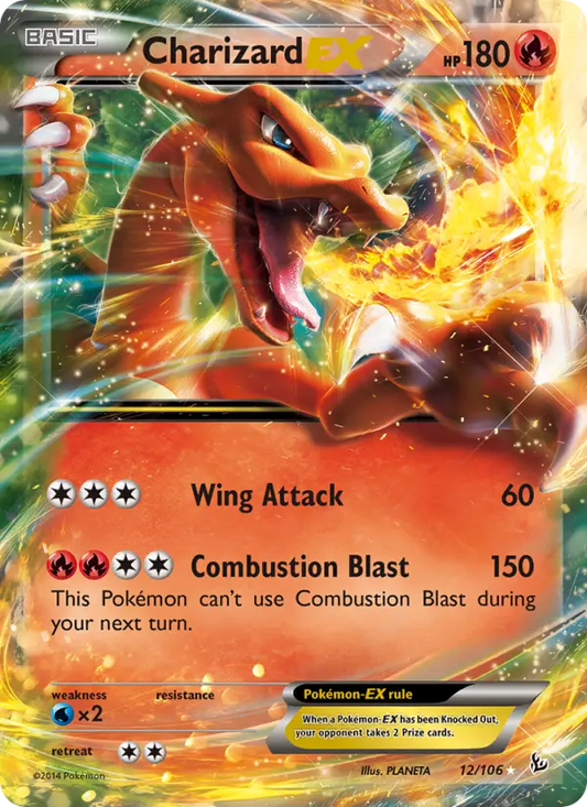 Charizard EX 12 Flashfire Pokesingles