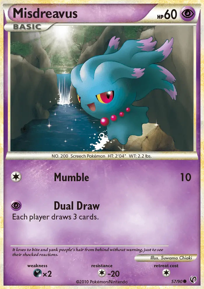 Misdreavus 57 Undaunted Pokesingles